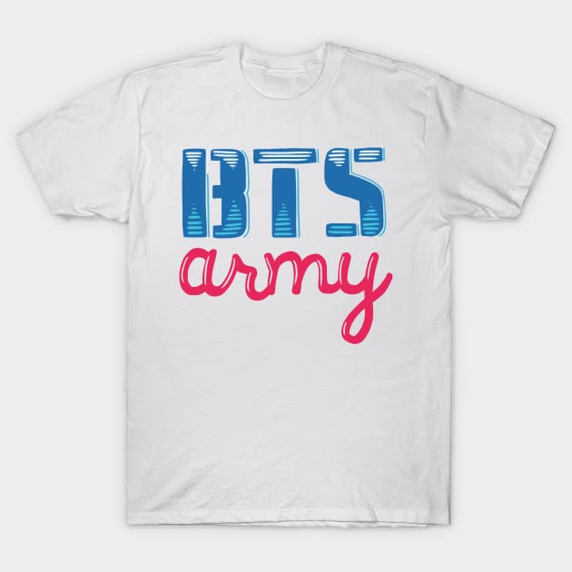 BTS ARMY T-Shirt by Oricca